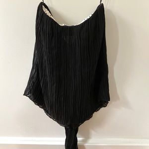 Alexander Wang Black Silk Top